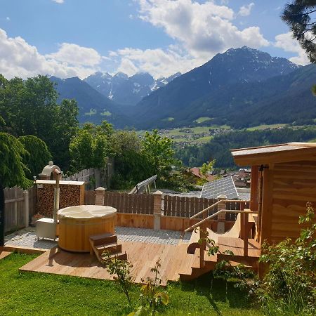 Chalet Gletscherblick Stubai Mieders Eksteriør billede