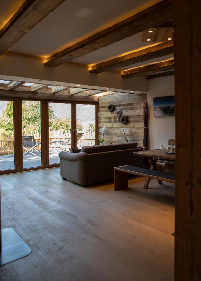 Chalet Gletscherblick Stubai Mieders Eksteriør billede