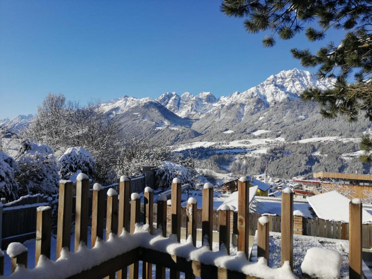 Chalet Gletscherblick Stubai Mieders Eksteriør billede